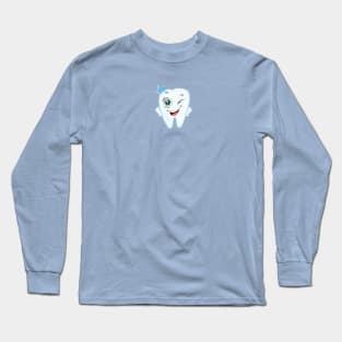 Baby first tooth for boys Long Sleeve T-Shirt
